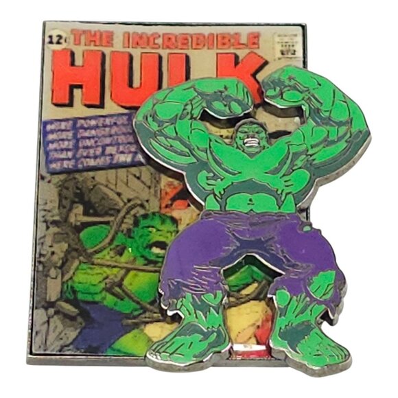 Universal Studios 2008 The Incredible Hulk Limited Edition 500 3-D Pin Pinback - Picture 5 of 12
